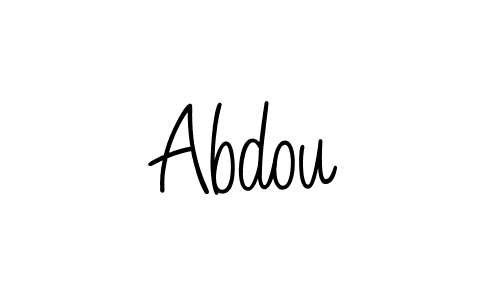 Also we have Abdou name is the best signature style. Create professional handwritten signature collection using Angelique-Rose-font-FFP autograph style. Abdou signature style 5 images and pictures png