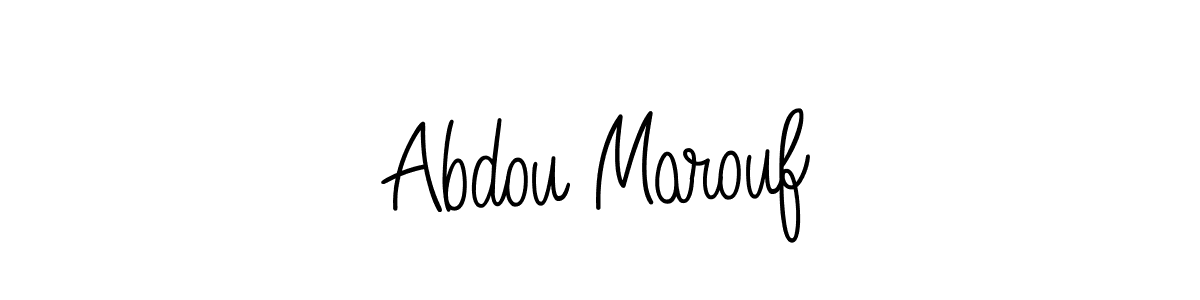 Make a short Abdou Marouf signature style. Manage your documents anywhere anytime using Angelique-Rose-font-FFP. Create and add eSignatures, submit forms, share and send files easily. Abdou Marouf signature style 5 images and pictures png