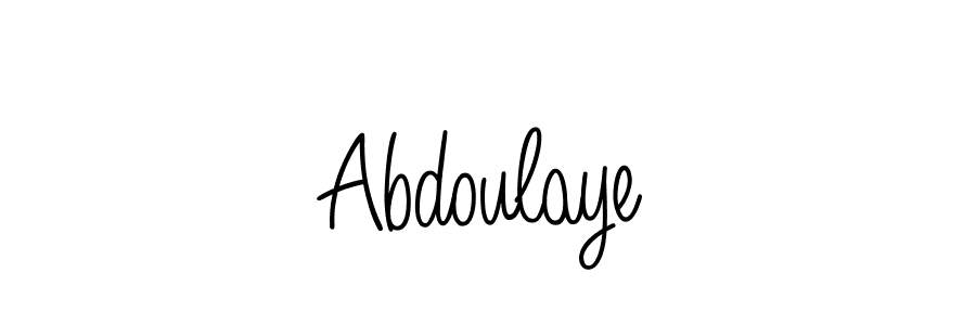 Also we have Abdoulaye name is the best signature style. Create professional handwritten signature collection using Angelique-Rose-font-FFP autograph style. Abdoulaye signature style 5 images and pictures png
