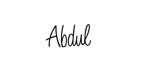 Abdul  stylish signature style. Best Handwritten Sign (Angelique-Rose-font-FFP) for my name. Handwritten Signature Collection Ideas for my name Abdul . Abdul  signature style 5 images and pictures png