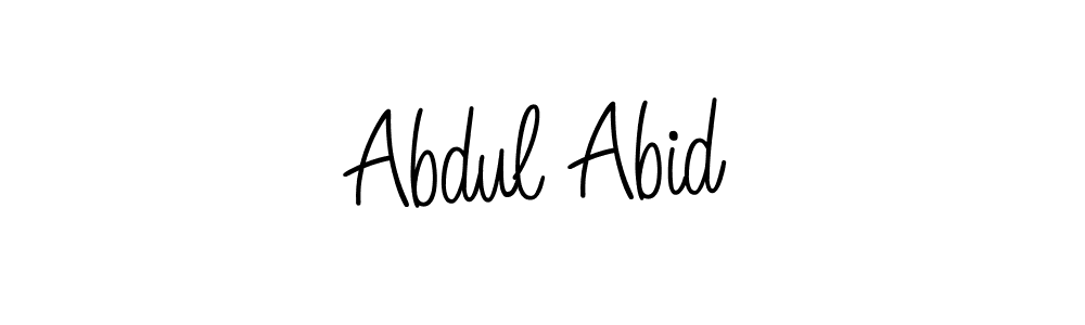 Create a beautiful signature design for name Abdul Abid. With this signature (Angelique-Rose-font-FFP) fonts, you can make a handwritten signature for free. Abdul Abid signature style 5 images and pictures png