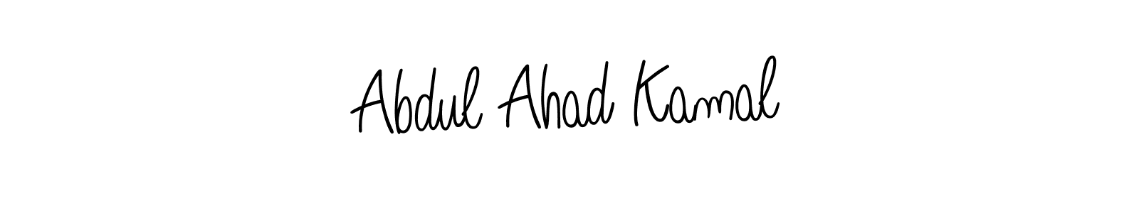 How to make Abdul Ahad Kamal signature? Angelique-Rose-font-FFP is a professional autograph style. Create handwritten signature for Abdul Ahad Kamal name. Abdul Ahad Kamal signature style 5 images and pictures png