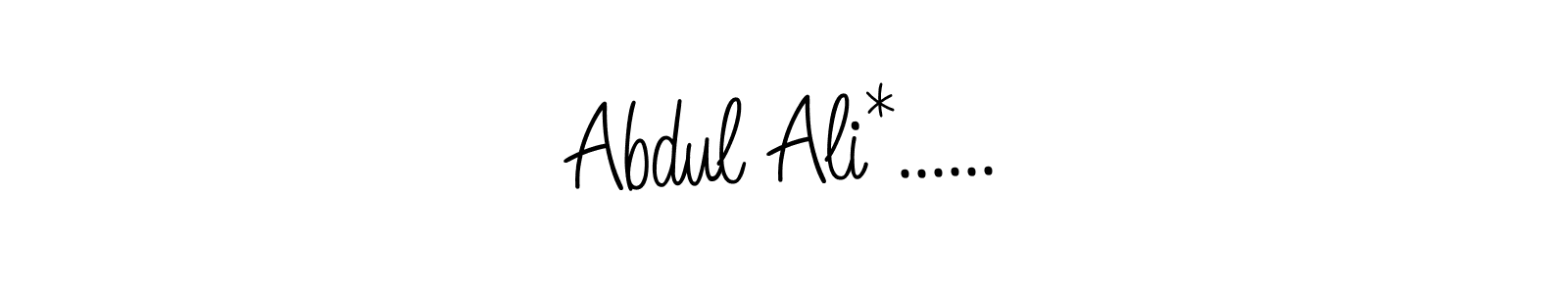 Abdul Ali*...... stylish signature style. Best Handwritten Sign (Angelique-Rose-font-FFP) for my name. Handwritten Signature Collection Ideas for my name Abdul Ali*....... Abdul Ali*...... signature style 5 images and pictures png