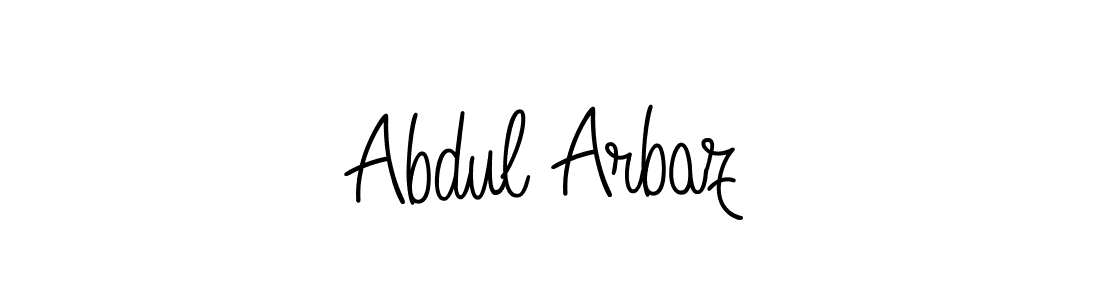 Also we have Abdul Arbaz name is the best signature style. Create professional handwritten signature collection using Angelique-Rose-font-FFP autograph style. Abdul Arbaz signature style 5 images and pictures png