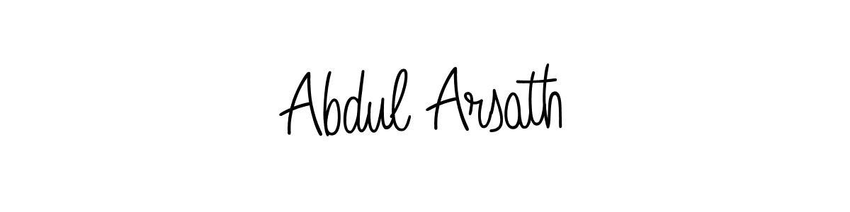 Best and Professional Signature Style for Abdul Arsath. Angelique-Rose-font-FFP Best Signature Style Collection. Abdul Arsath signature style 5 images and pictures png