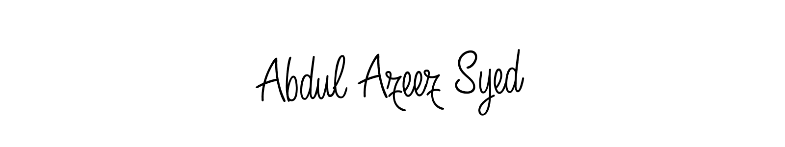 Best and Professional Signature Style for Abdul Azeez Syed. Angelique-Rose-font-FFP Best Signature Style Collection. Abdul Azeez Syed signature style 5 images and pictures png