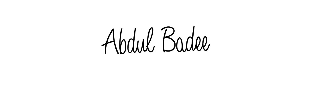 How to make Abdul Badee signature? Angelique-Rose-font-FFP is a professional autograph style. Create handwritten signature for Abdul Badee name. Abdul Badee signature style 5 images and pictures png
