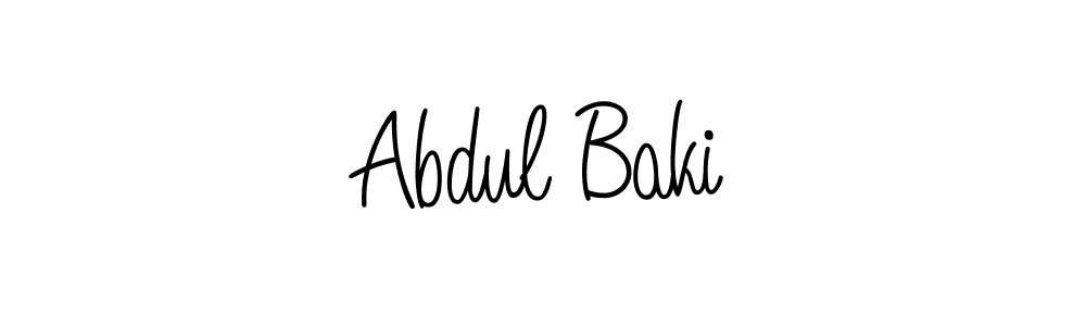 Here are the top 10 professional signature styles for the name Abdul Baki. These are the best autograph styles you can use for your name. Abdul Baki signature style 5 images and pictures png