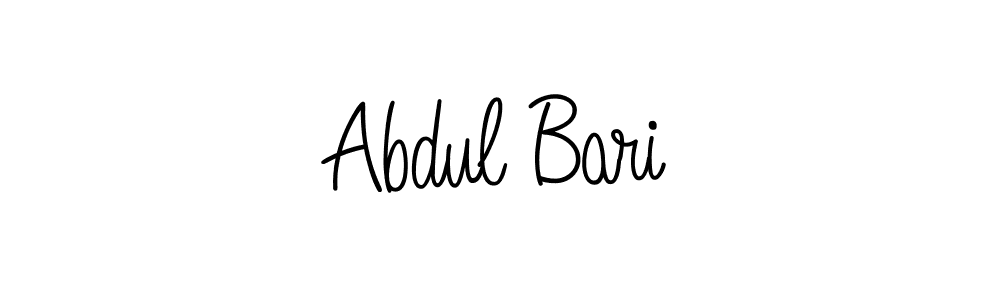 Best and Professional Signature Style for Abdul Bari. Angelique-Rose-font-FFP Best Signature Style Collection. Abdul Bari signature style 5 images and pictures png