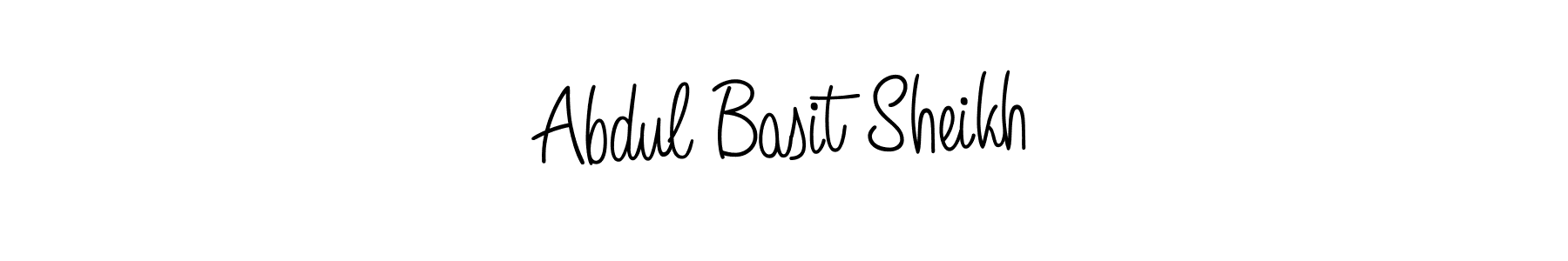 Once you've used our free online signature maker to create your best signature Angelique-Rose-font-FFP style, it's time to enjoy all of the benefits that Abdul Basit Sheikh name signing documents. Abdul Basit Sheikh signature style 5 images and pictures png