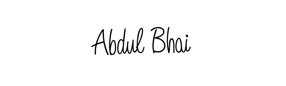 Also we have Abdul Bhai name is the best signature style. Create professional handwritten signature collection using Angelique-Rose-font-FFP autograph style. Abdul Bhai signature style 5 images and pictures png