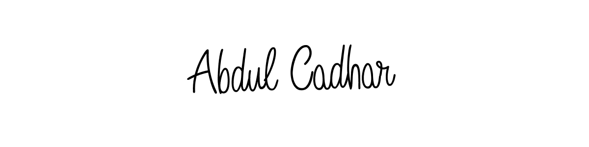 Here are the top 10 professional signature styles for the name Abdul Cadhar. These are the best autograph styles you can use for your name. Abdul Cadhar signature style 5 images and pictures png