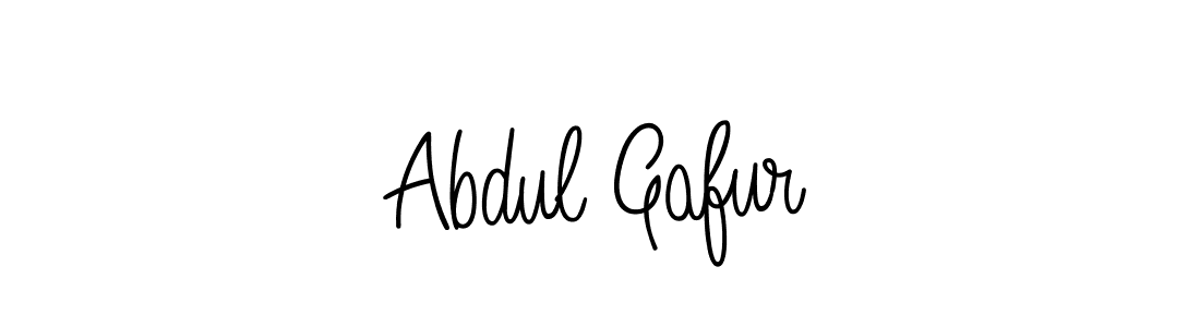 Design your own signature with our free online signature maker. With this signature software, you can create a handwritten (Angelique-Rose-font-FFP) signature for name Abdul Gafur. Abdul Gafur signature style 5 images and pictures png
