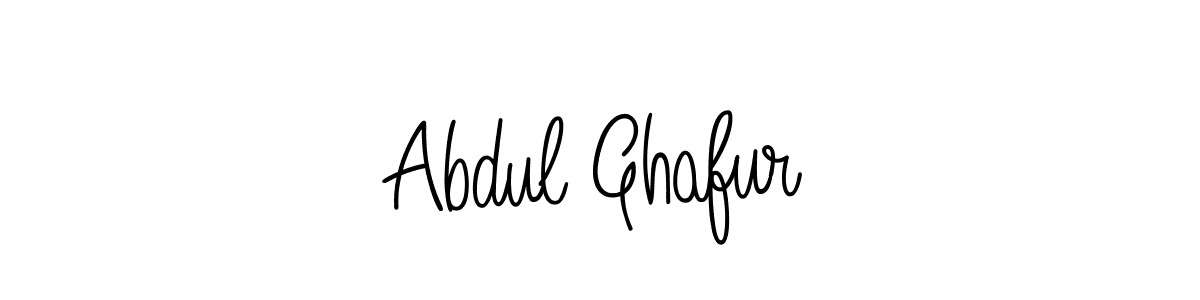 You can use this online signature creator to create a handwritten signature for the name Abdul Ghafur. This is the best online autograph maker. Abdul Ghafur signature style 5 images and pictures png