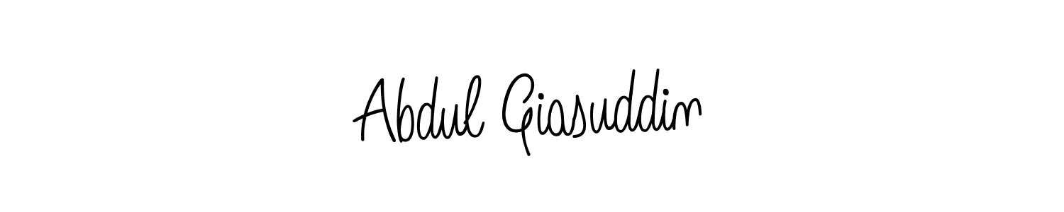 Make a short Abdul Giasuddin signature style. Manage your documents anywhere anytime using Angelique-Rose-font-FFP. Create and add eSignatures, submit forms, share and send files easily. Abdul Giasuddin signature style 5 images and pictures png