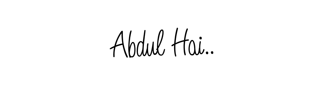 if you are searching for the best signature style for your name Abdul Hai... so please give up your signature search. here we have designed multiple signature styles  using Angelique-Rose-font-FFP. Abdul Hai.. signature style 5 images and pictures png