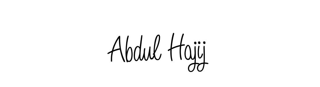 How to make Abdul Hajij signature? Angelique-Rose-font-FFP is a professional autograph style. Create handwritten signature for Abdul Hajij name. Abdul Hajij signature style 5 images and pictures png