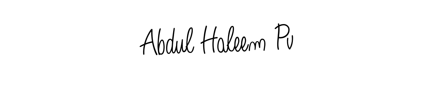 Check out images of Autograph of Abdul Haleem Pv name. Actor Abdul Haleem Pv Signature Style. Angelique-Rose-font-FFP is a professional sign style online. Abdul Haleem Pv signature style 5 images and pictures png