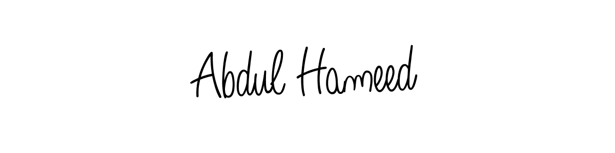 You can use this online signature creator to create a handwritten signature for the name Abdul Hameed. This is the best online autograph maker. Abdul Hameed signature style 5 images and pictures png