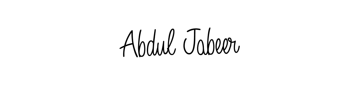 Here are the top 10 professional signature styles for the name Abdul Jabeer. These are the best autograph styles you can use for your name. Abdul Jabeer signature style 5 images and pictures png