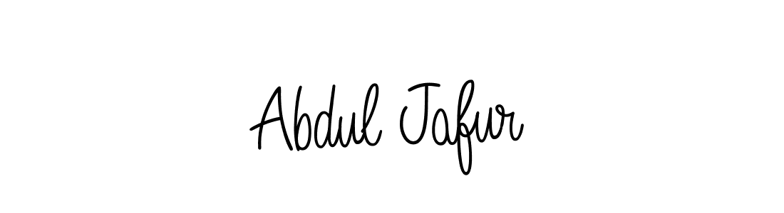 Design your own signature with our free online signature maker. With this signature software, you can create a handwritten (Angelique-Rose-font-FFP) signature for name Abdul Jafur. Abdul Jafur signature style 5 images and pictures png