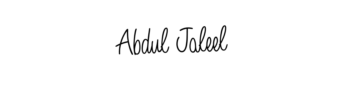 Make a beautiful signature design for name Abdul Jaleel. Use this online signature maker to create a handwritten signature for free. Abdul Jaleel signature style 5 images and pictures png