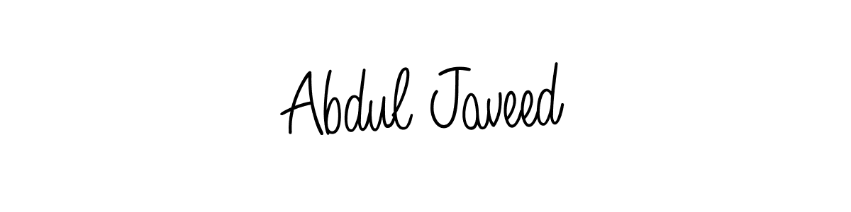 Also we have Abdul Javeed name is the best signature style. Create professional handwritten signature collection using Angelique-Rose-font-FFP autograph style. Abdul Javeed signature style 5 images and pictures png