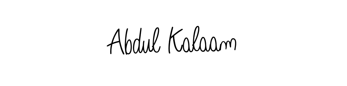 The best way (Angelique-Rose-font-FFP) to make a short signature is to pick only two or three words in your name. The name Abdul Kalaam include a total of six letters. For converting this name. Abdul Kalaam signature style 5 images and pictures png