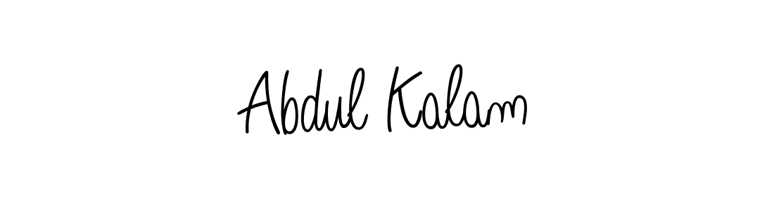 Make a beautiful signature design for name Abdul Kalam. With this signature (Angelique-Rose-font-FFP) style, you can create a handwritten signature for free. Abdul Kalam signature style 5 images and pictures png