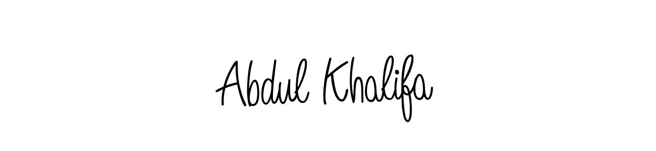 How to Draw Abdul Khalifa signature style? Angelique-Rose-font-FFP is a latest design signature styles for name Abdul Khalifa. Abdul Khalifa signature style 5 images and pictures png