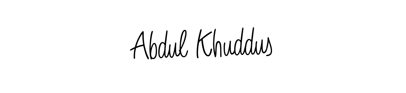 Once you've used our free online signature maker to create your best signature Angelique-Rose-font-FFP style, it's time to enjoy all of the benefits that Abdul Khuddus name signing documents. Abdul Khuddus signature style 5 images and pictures png