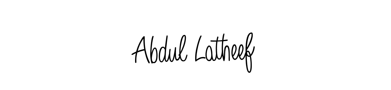 How to make Abdul Latheef signature? Angelique-Rose-font-FFP is a professional autograph style. Create handwritten signature for Abdul Latheef name. Abdul Latheef signature style 5 images and pictures png