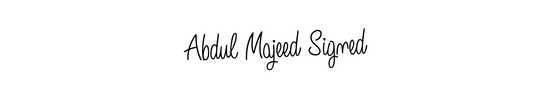 Make a beautiful signature design for name Abdul Majeed Signed. Use this online signature maker to create a handwritten signature for free. Abdul Majeed Signed signature style 5 images and pictures png