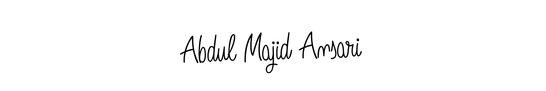 This is the best signature style for the Abdul Majid Ansari name. Also you like these signature font (Angelique-Rose-font-FFP). Mix name signature. Abdul Majid Ansari signature style 5 images and pictures png