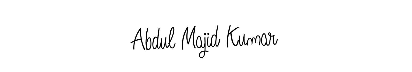 This is the best signature style for the Abdul Majid Kumar name. Also you like these signature font (Angelique-Rose-font-FFP). Mix name signature. Abdul Majid Kumar signature style 5 images and pictures png