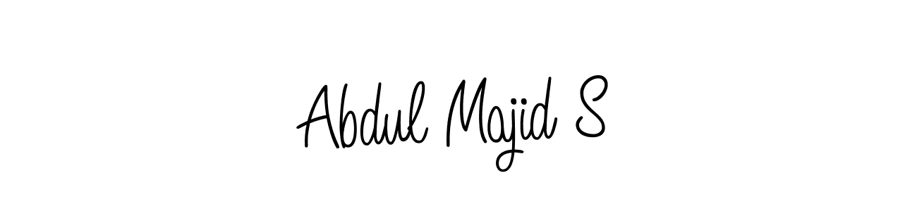 Similarly Angelique-Rose-font-FFP is the best handwritten signature design. Signature creator online .You can use it as an online autograph creator for name Abdul Majid S. Abdul Majid S signature style 5 images and pictures png