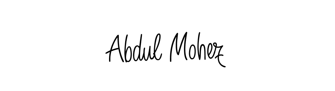 Make a beautiful signature design for name Abdul Mohez. Use this online signature maker to create a handwritten signature for free. Abdul Mohez signature style 5 images and pictures png