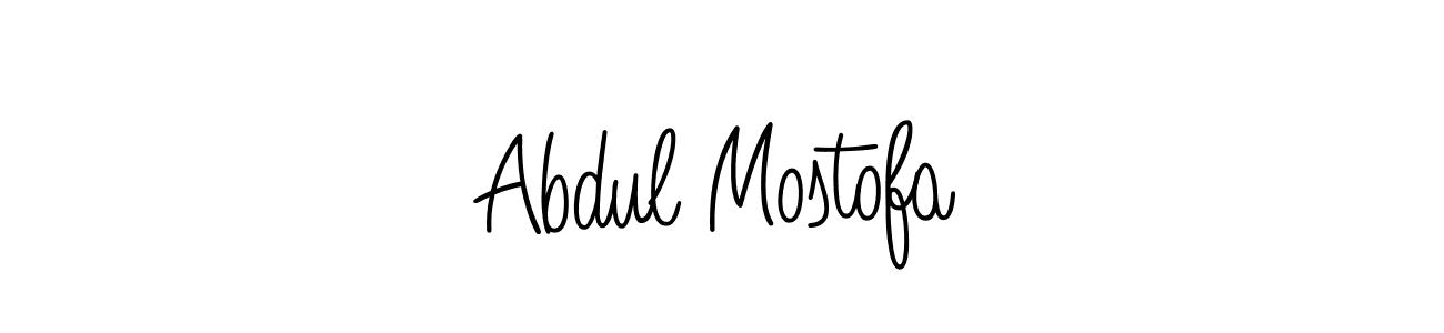 How to make Abdul Mostofa signature? Angelique-Rose-font-FFP is a professional autograph style. Create handwritten signature for Abdul Mostofa name. Abdul Mostofa signature style 5 images and pictures png