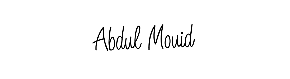 Check out images of Autograph of Abdul Mouid name. Actor Abdul Mouid Signature Style. Angelique-Rose-font-FFP is a professional sign style online. Abdul Mouid signature style 5 images and pictures png
