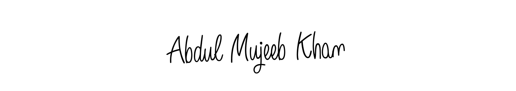 Once you've used our free online signature maker to create your best signature Angelique-Rose-font-FFP style, it's time to enjoy all of the benefits that Abdul Mujeeb Khan name signing documents. Abdul Mujeeb Khan signature style 5 images and pictures png