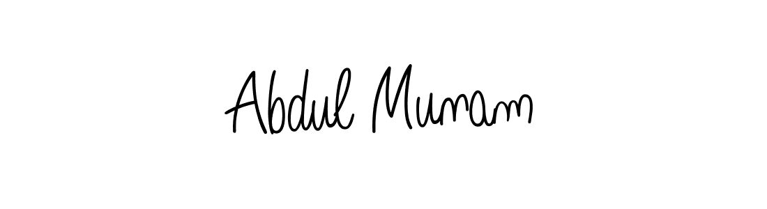 Make a beautiful signature design for name Abdul Munam. Use this online signature maker to create a handwritten signature for free. Abdul Munam signature style 5 images and pictures png