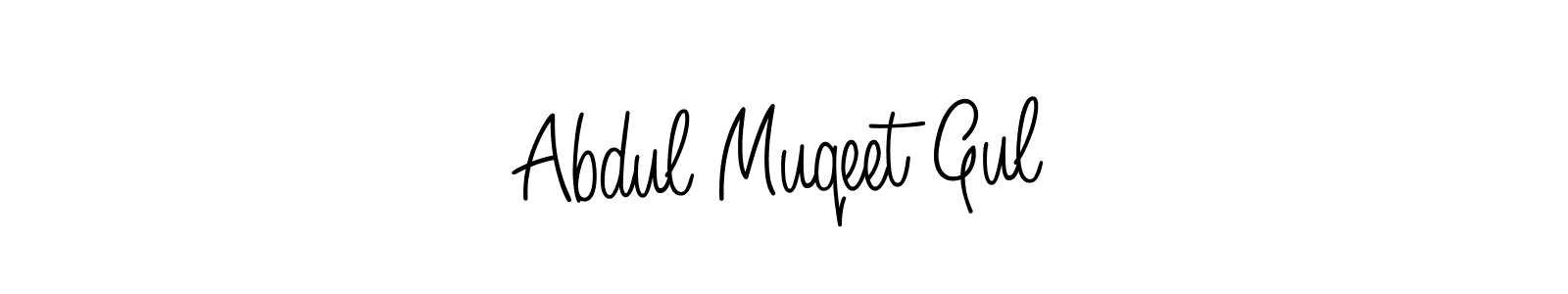 You can use this online signature creator to create a handwritten signature for the name Abdul Muqeet Gul. This is the best online autograph maker. Abdul Muqeet Gul signature style 5 images and pictures png