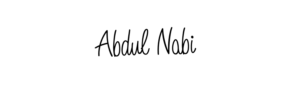 Best and Professional Signature Style for Abdul Nabi. Angelique-Rose-font-FFP Best Signature Style Collection. Abdul Nabi signature style 5 images and pictures png