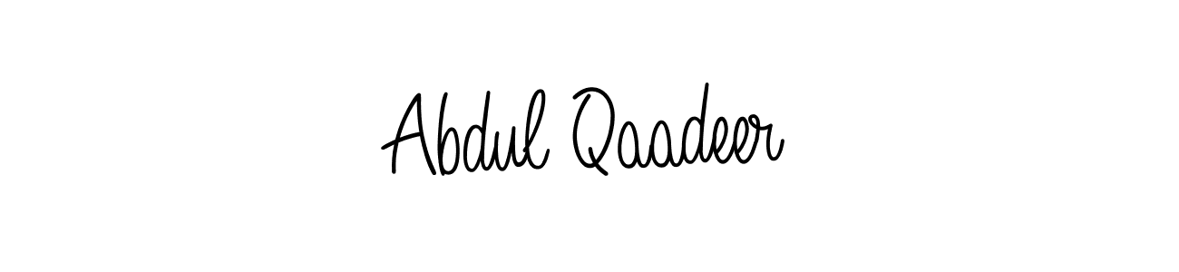 You can use this online signature creator to create a handwritten signature for the name Abdul Qaadeer. This is the best online autograph maker. Abdul Qaadeer signature style 5 images and pictures png