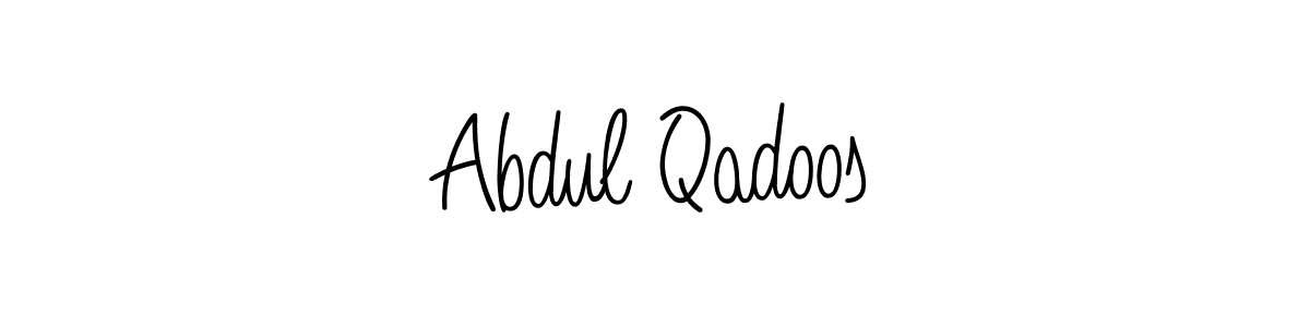 Angelique-Rose-font-FFP is a professional signature style that is perfect for those who want to add a touch of class to their signature. It is also a great choice for those who want to make their signature more unique. Get Abdul Qadoos name to fancy signature for free. Abdul Qadoos signature style 5 images and pictures png