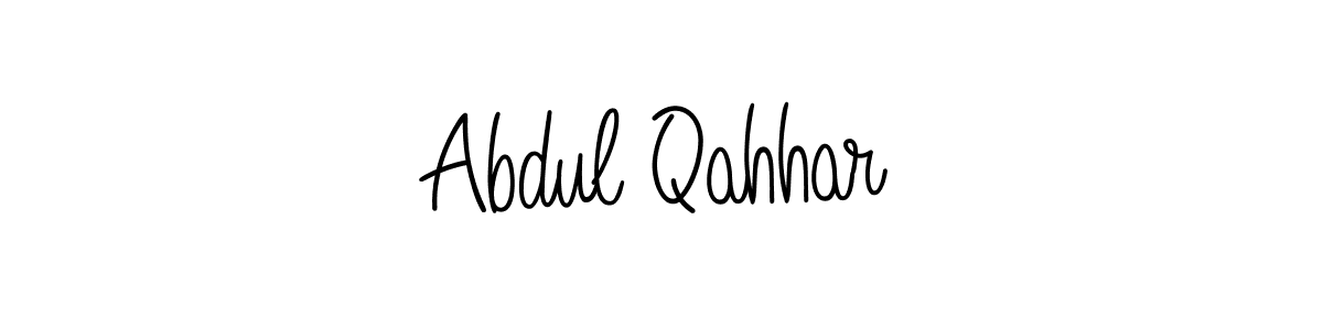 It looks lik you need a new signature style for name Abdul Qahhar. Design unique handwritten (Angelique-Rose-font-FFP) signature with our free signature maker in just a few clicks. Abdul Qahhar signature style 5 images and pictures png