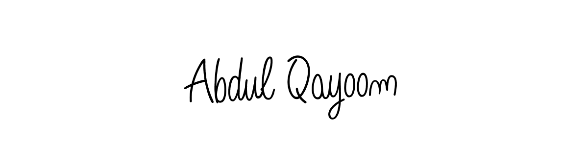 You can use this online signature creator to create a handwritten signature for the name Abdul Qayoom. This is the best online autograph maker. Abdul Qayoom signature style 5 images and pictures png