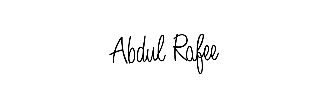 How to Draw Abdul Rafee signature style? Angelique-Rose-font-FFP is a latest design signature styles for name Abdul Rafee. Abdul Rafee signature style 5 images and pictures png