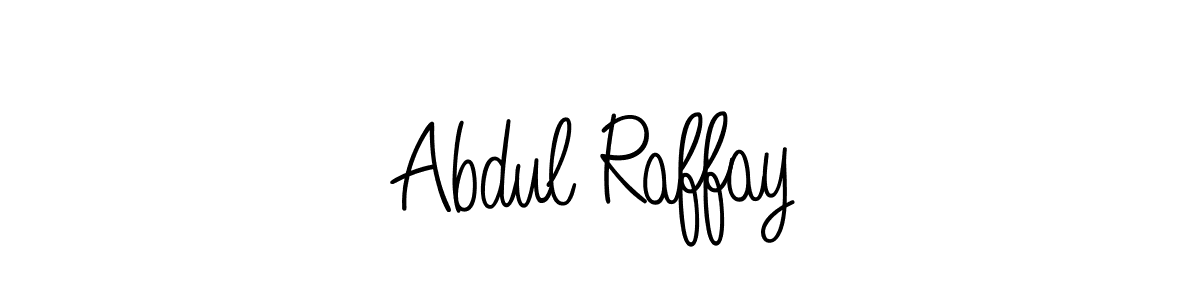 It looks lik you need a new signature style for name Abdul Raffay. Design unique handwritten (Angelique-Rose-font-FFP) signature with our free signature maker in just a few clicks. Abdul Raffay signature style 5 images and pictures png