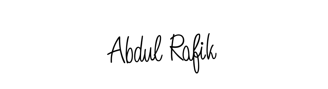 It looks lik you need a new signature style for name Abdul Rafik. Design unique handwritten (Angelique-Rose-font-FFP) signature with our free signature maker in just a few clicks. Abdul Rafik signature style 5 images and pictures png